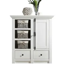 furn.design Highboard 105 x 115 cm Weiß