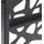 casa.pro Indoor Trennwand 200 x 100 x 50 cm Schwarz
