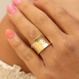 Fascination by Ellen K. Ring goldgelb | Gold zweifarbig diamantiert