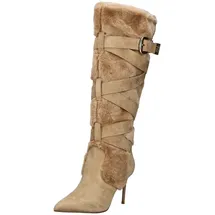 Steve Madden Stiefel Leder/Textil | Braun 39