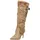 Steve Madden Stiefel Leder/Textil | Braun 39