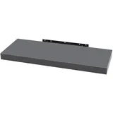 Woltu Wandboard Wandregal cd dvd Regal Bücherregal Holz Board 110x22.9x3.8cm