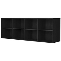 Hammel Furniture Sideboard »Mistral, Hochwertig Bücherregal, Lowboard, hängend/stehend montierbar«, schwarz gebeizt, , 40148805-0 B/H/T: 220 cm x 61 cm x 42 cm,