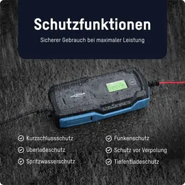 Ansmann Autobatterie-Ladegerät + KFZ-Batterietester