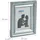 Relaxdays Bilderrahmen Silber 13x18 cm 2er Set