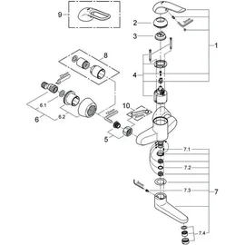 Grohe Euroeco Special Einhandmischer DN 15 (32767000)