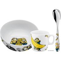 WMF Minions Kindergeschirr Porzellan mit Löffel 3-teilig, ab 3