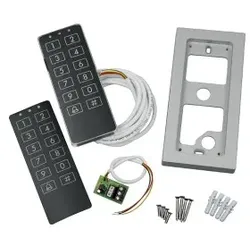Indexa 37014 Codeschalter Zutrittssystem, Codeschloss Set, Aufputzmontage CS100 SET