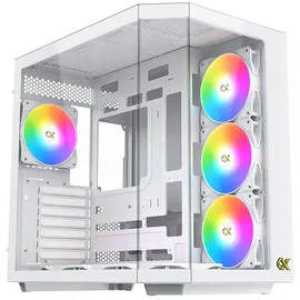 XIGMATEK PC-Gehäuse Cube EATX Xigmatek CUBI II Arctic (weiß)