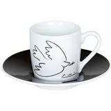 KONITZ Espressotasse 0,085 l Schwarz 2 St.