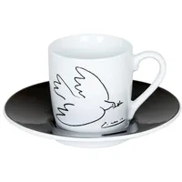 KONITZ Espressotasse 0,085 l Schwarz 2 St.