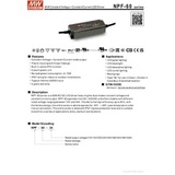 MW Mean Well Mean Well MW NPF-60-24 LED-Treiber, LED-Trafo Konstantspannung, Konstantstrom 60W 2.5A 14.4 - 24