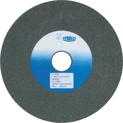 TYROLIT Pendelflachschleifen Keramisch konventionell DxTxH 300x40x127 Für Hartmetall und Gusseisen, Form: 1, Art. 664530