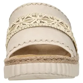Rieker Pantolette beige, - Beige - 41