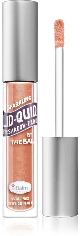 theBalm Lid-Quid Flüssig-Lidschatten mit Glitter Farbton Bellini 4,5 ml