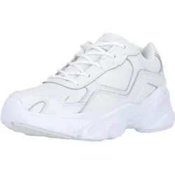 Sneaker ATHLECIA "CHUNKY Leather Trainers", Gr. 37, weiß, Leder, casual, Schuhe, im sportlichen Style