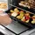 Homcom Minibackofen 32l 1600 W silber inkl. Backblech + Grillrost + Krümelblech