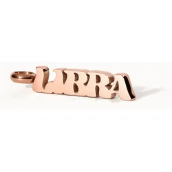 PURELEI Libra Letter Charm