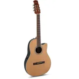 Applause E Akustik Klassikgitarre traditional AB24CC-4S Mid Cutaway Nylon natural satin