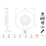 Bosch Bremsscheibe