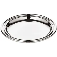 Edzard Flaschenuntersetzer Astoria, schwerversilbert, Durchmesser 14 cm