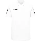 hummel Go Kids Cotton Polo Hemd, Weiß, 12 Jahre EU