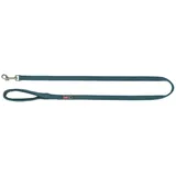 Trixie Hundeleine Premium Leine petrol Größe: XS-S Maße: 1,20 m / 15 mm