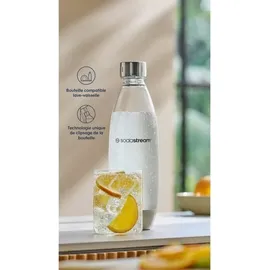 Sodastream Flasche Kunststoff 1 l Fuse silber