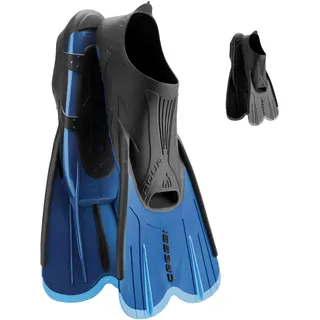 Cressi Agua Short Schwimmflossen, - Blue - EU 39/40