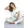 Peanuts Pyjama Grau/Mint 32/34