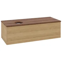 Villeroy & Boch Antao Waschtischunterschrank 1200x360x500mm L33012HN mit Beleuchtung FK/AP: HN/2