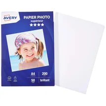 Avery Zweckform Avery Fotopapier A4, 200 g/m2 50 Blatt