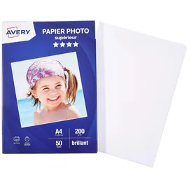 Avery Zweckform Avery Fotopapier A4, 200 g/m2 50 Blatt