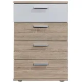 Hti-Living HTI-Line Nachtschrank Nina mit 4 Schubladen