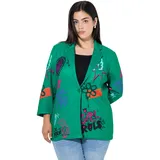 Angel Of Style by Happy Size Angel of Style Blazer in grün | Gr.: 60