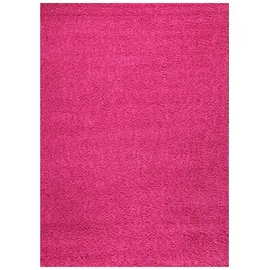 Vimoda Prime Hochflorteppich 150 x 150 cm Pink/Rosa