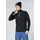 Chiemsee Fleecepullover mit Stehkragen Schwarz XL