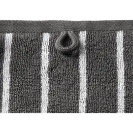 Musterring Needlestripe Handtuch 50 x 100 cm grau