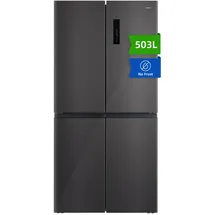CHiQ CCD503NEIBE Kühl-Gefrierkombination (503 l, 1775 mm hoch, Schwarz/Mehrfarbig)