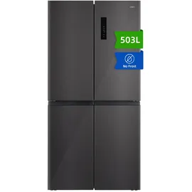 CHiQ CCD503NEIBE Kühl-Gefrierkombination (503 l, 1775 mm hoch, Schwarz/Mehrfarbig)