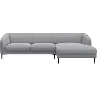 FLEXLUX Ecksofa Belle Designsofa, L-Form, B/T 288/149 cm, Skandinavisches Design, In hochwertiger Verarbeitung weiß