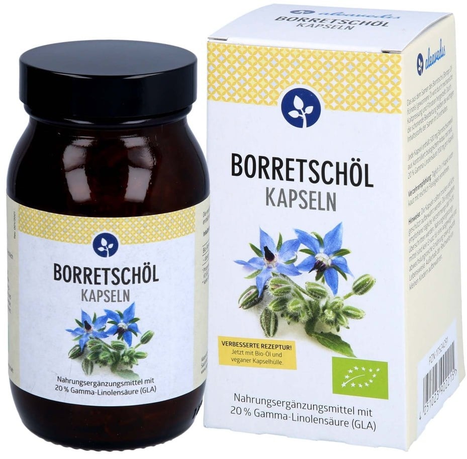 Borretschöl 500 Mg Kapseln Bio Vegan