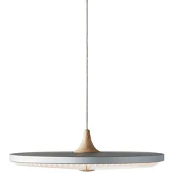 Le Klint - Soleil LED-Pendelleuchte Ø 35 cm, Standard Schirm, silver cloud