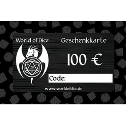 digitaler Geschenkgutschein - €100.00