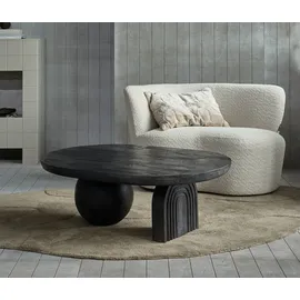 Woood Tchibo - Woood Couchtisch »Steppe« - 110x72x38cm - schwarz - Holz