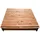 Promadino Sandkasten Donald Kiefer klappbare Abdeckung (BxTxH) 120x120x24 cm