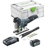 Festool CARVEX PSC 420 EB-Basic Akku Pendelstichsäge 18 V 120 mm Brushless + 1x Akku 5,0 Ah + Schnellladegerät + Systainer