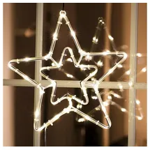 Hi LED Stern Lichtschlauch für Außen/Innen 27 cm 76890 Weihnachtsdeko