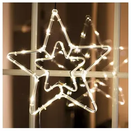 Hi LED Stern Lichtschlauch für Außen/Innen 27 cm 76890 Weihnachtsdeko