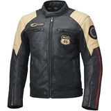 Held Baker 2 Lederjacke Blau/Beige/Dunkelrot 64